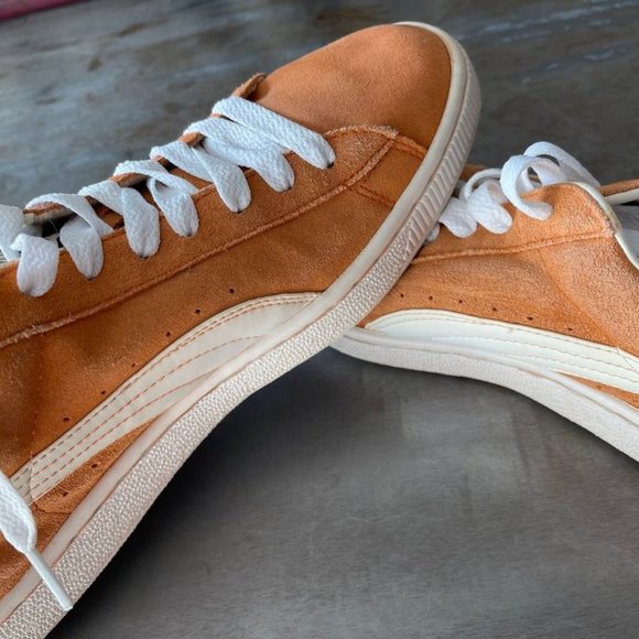 Puma Other - Orange Puma Suede s. 10
